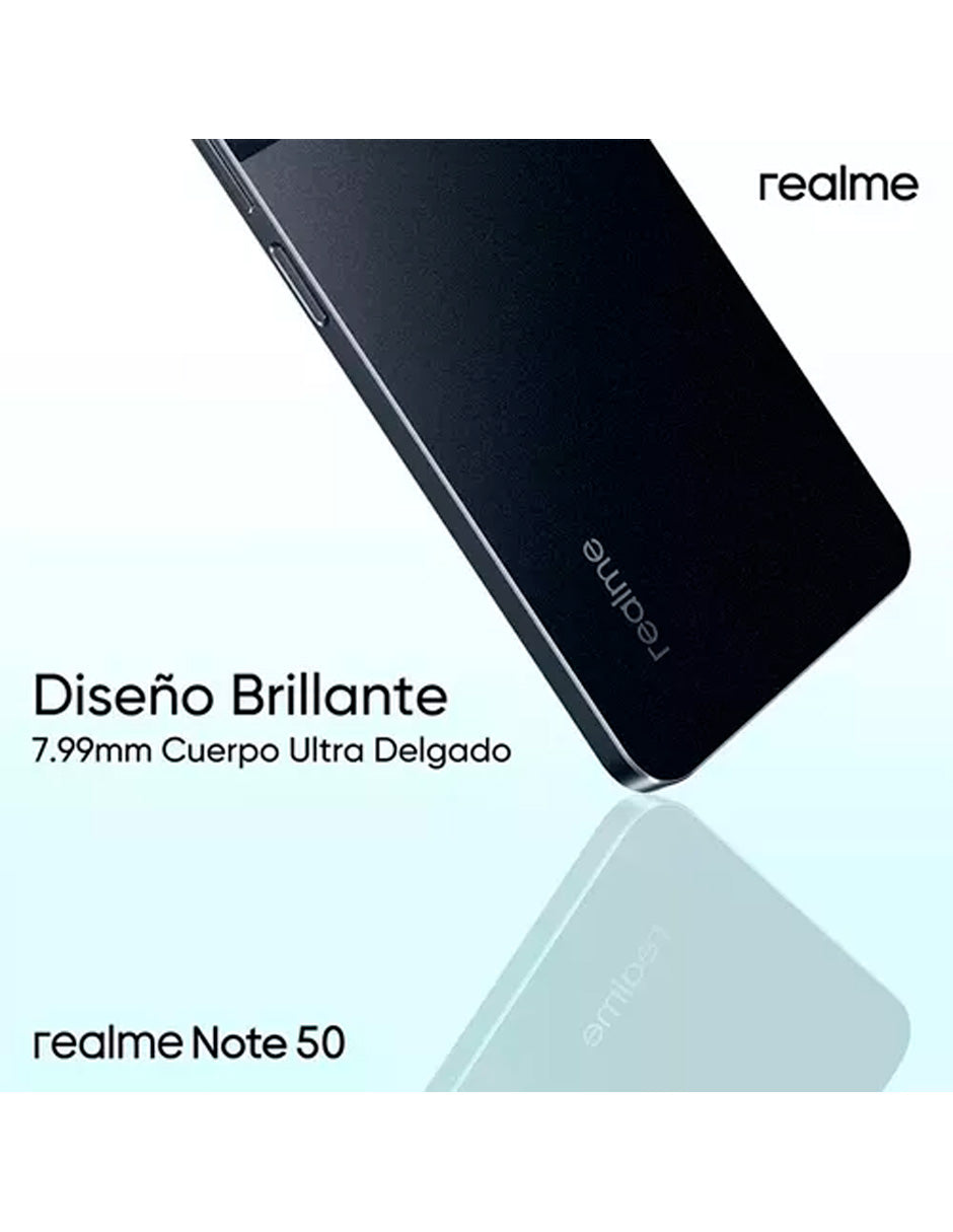 SmartPhone Note 50 4 gb Ram / 128 gb 13 mp Ai Cámara Ip54 5000 mah Negro
