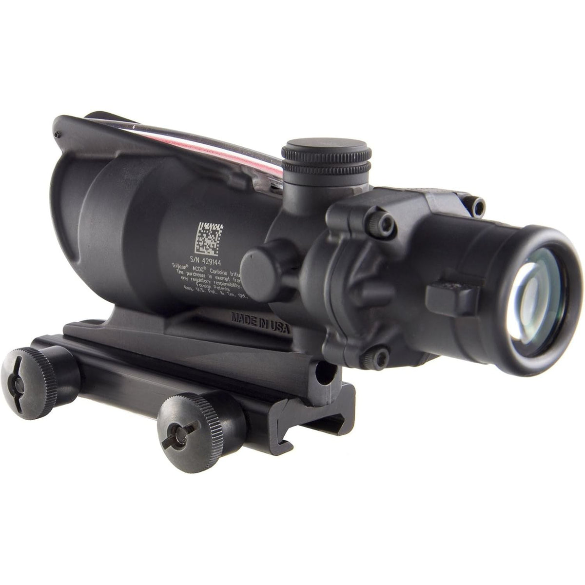 Mira de punto rojo 4x32 con visor de fibra óptica - foto 5
