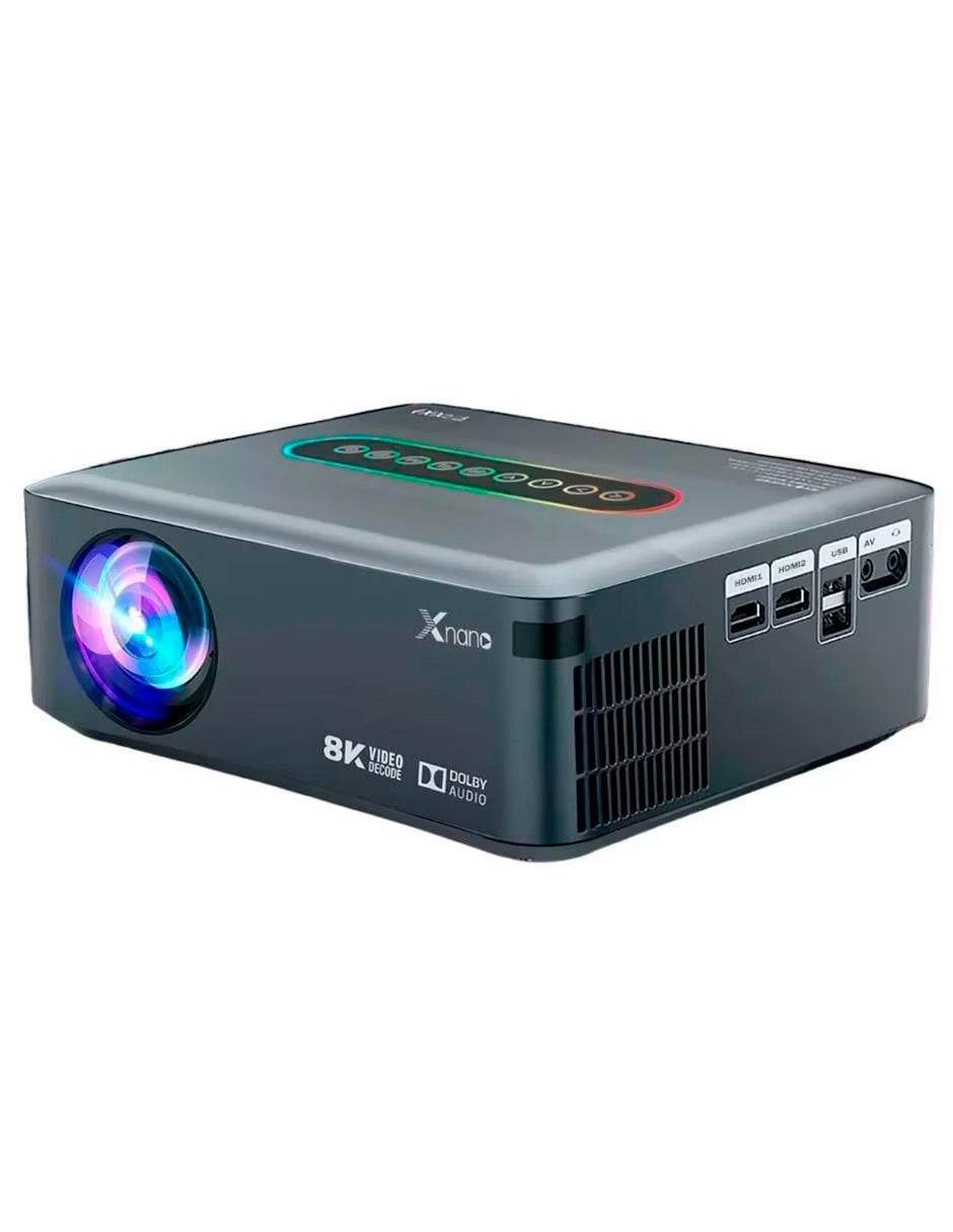 Proyector Petukita Box X1 con Android / Wifi Full hd Gris