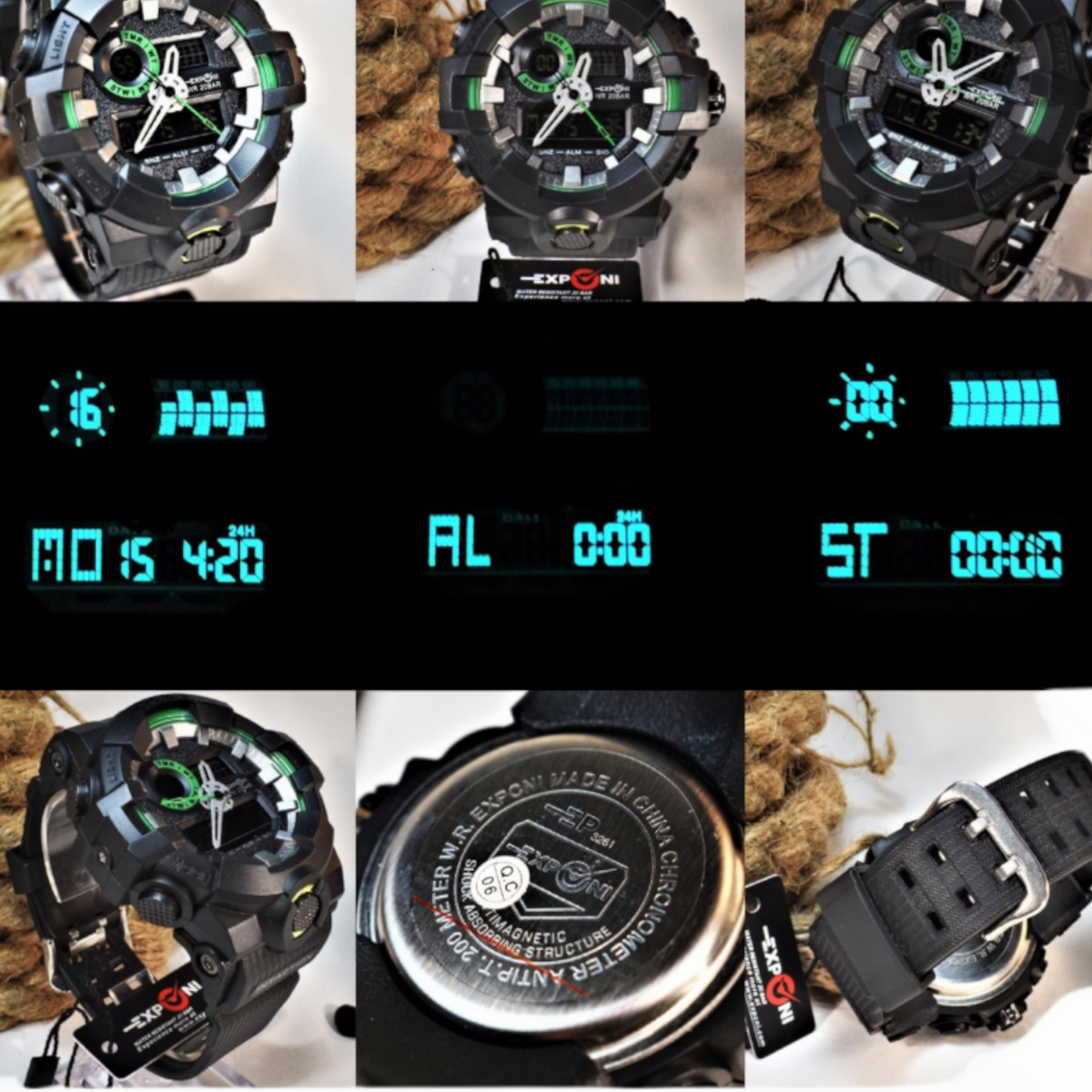 Reloj deportivo con pantalla resistente al agua, modelo SB88 - foto 3