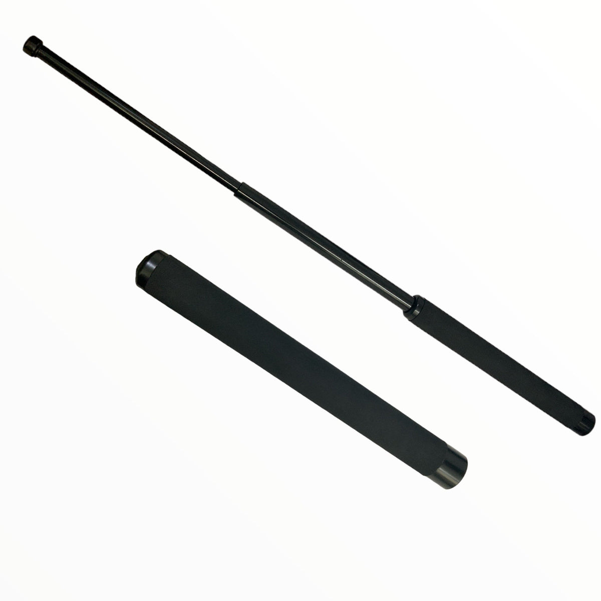 Bastón retráctil extralargo de 63.5 cm con mango de neopreno 133-2