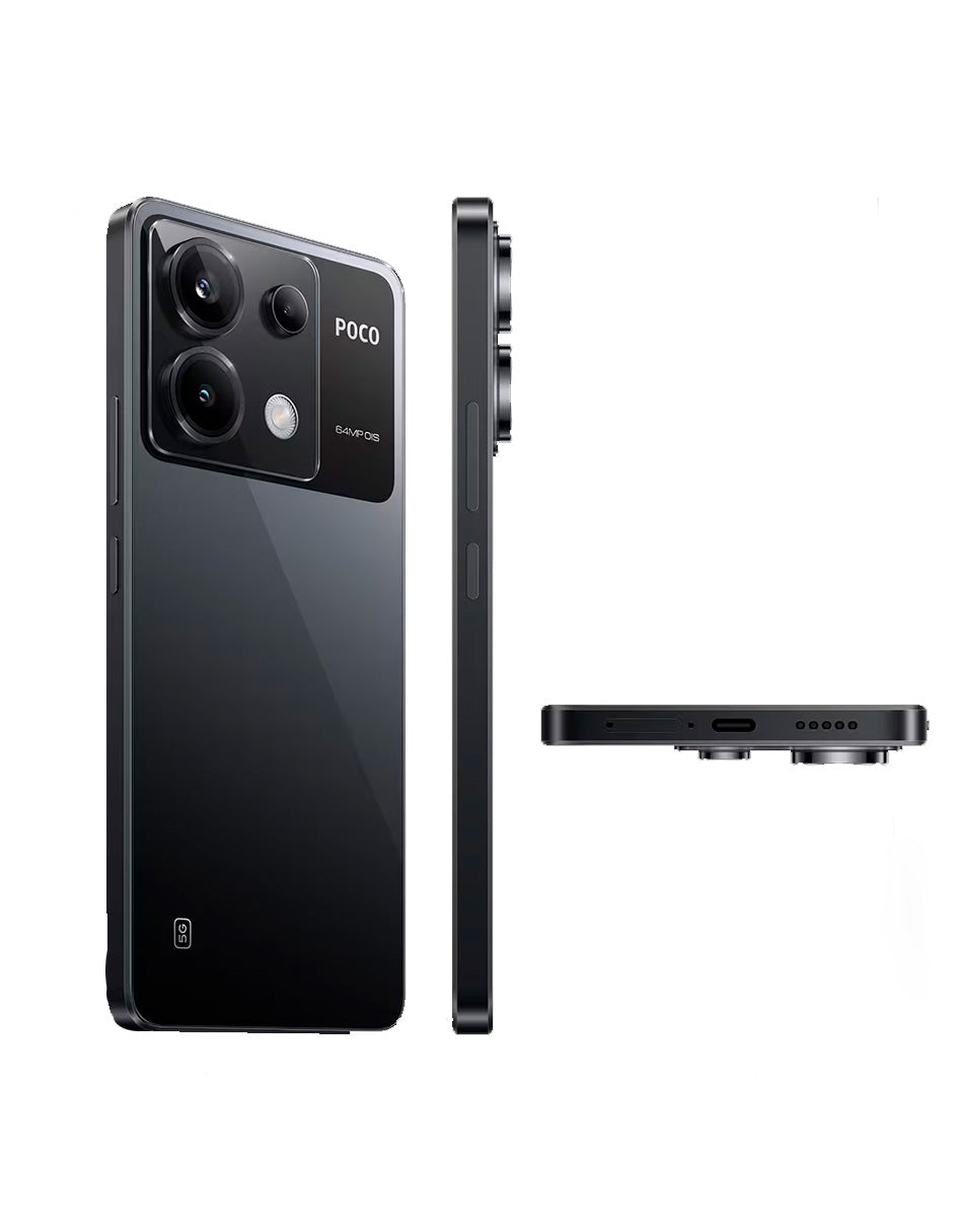 Smartphone Poco X6 5G Dual SIM 512 GB negro 12 GB RAM Negro/Gris