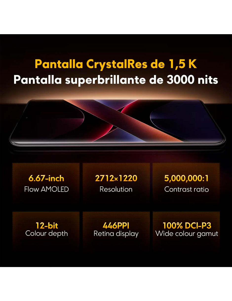 Poco X7 5G Dual SIM 512 GB 12 GB RAM NEGRO