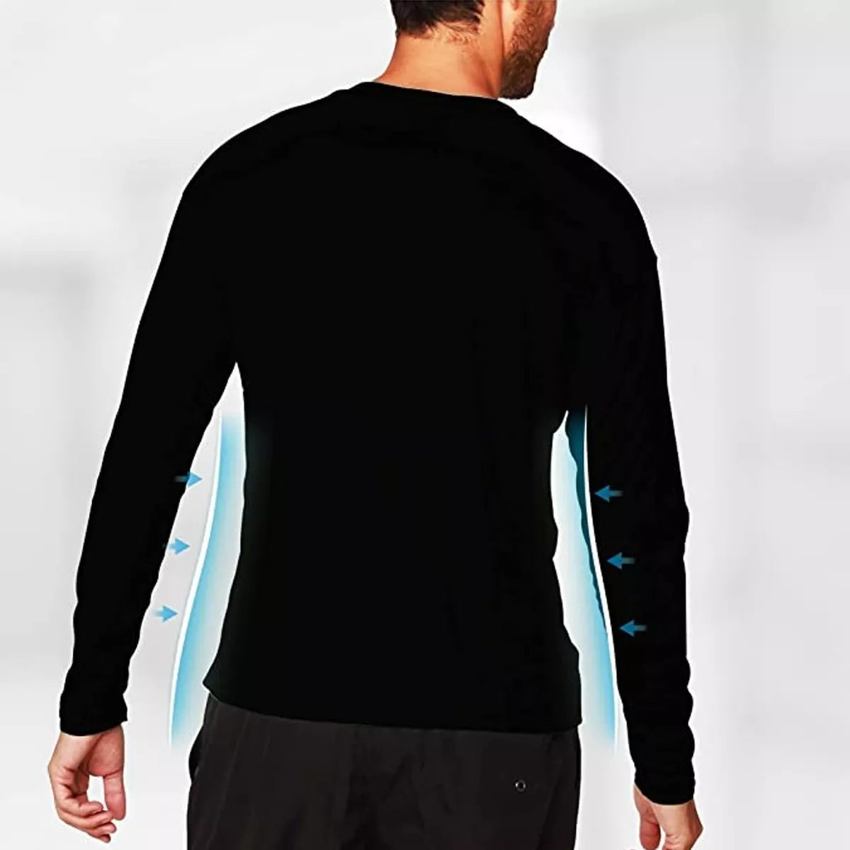 Playera deportiva de manga larga con secado rápido LML-354 - foto 3