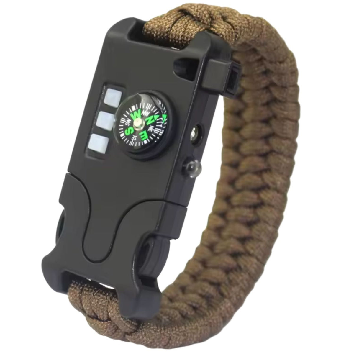 Pulsera 7 en 1 con brújula, láser, lámpara LED, silbato y espejo SN177 - foto 6