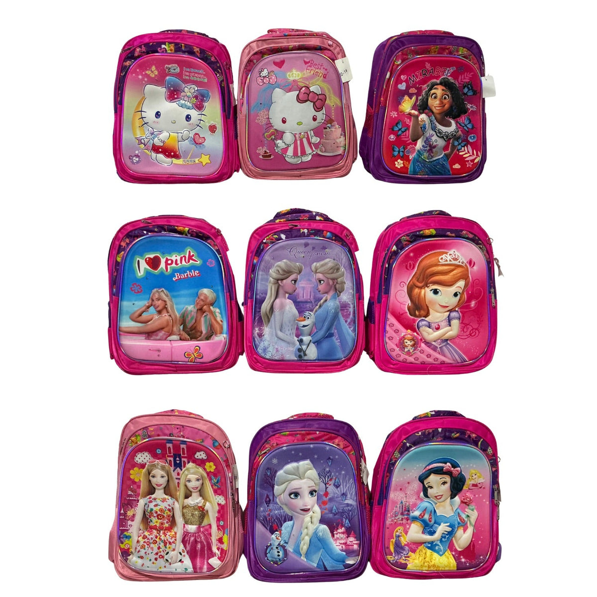 Set escolar infantil 3 en 1: mochila 3D, lonchera y cartuchera - foto 4
