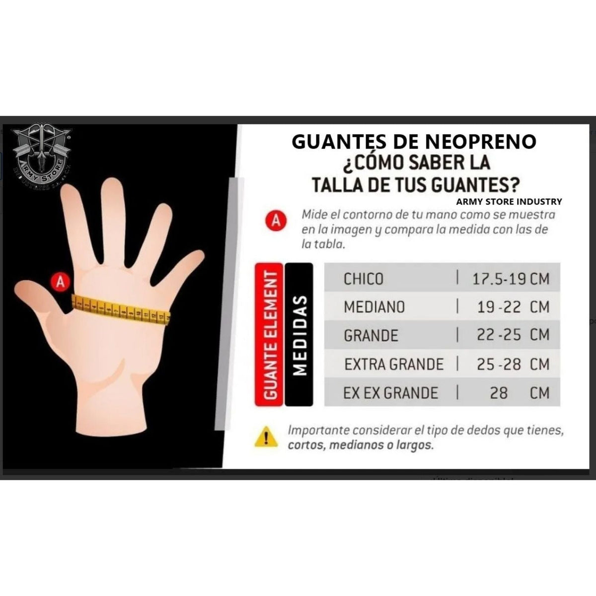 Guantes de piel y neopreno con ajuste en la muñeca y dedos táctiles - foto 5