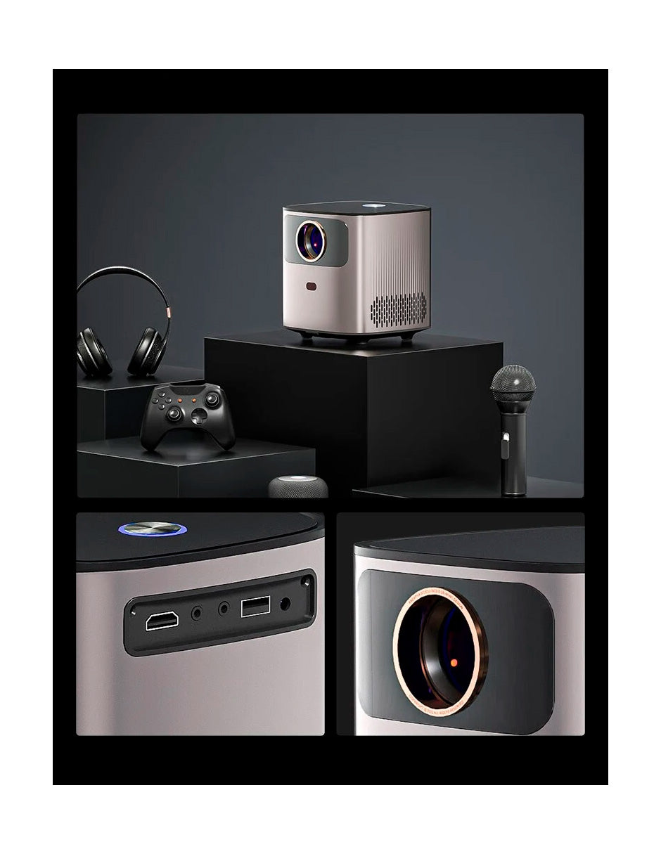 Proyector Portátil Petukita Box T08 con Android y Wifi / Bluetooth HD