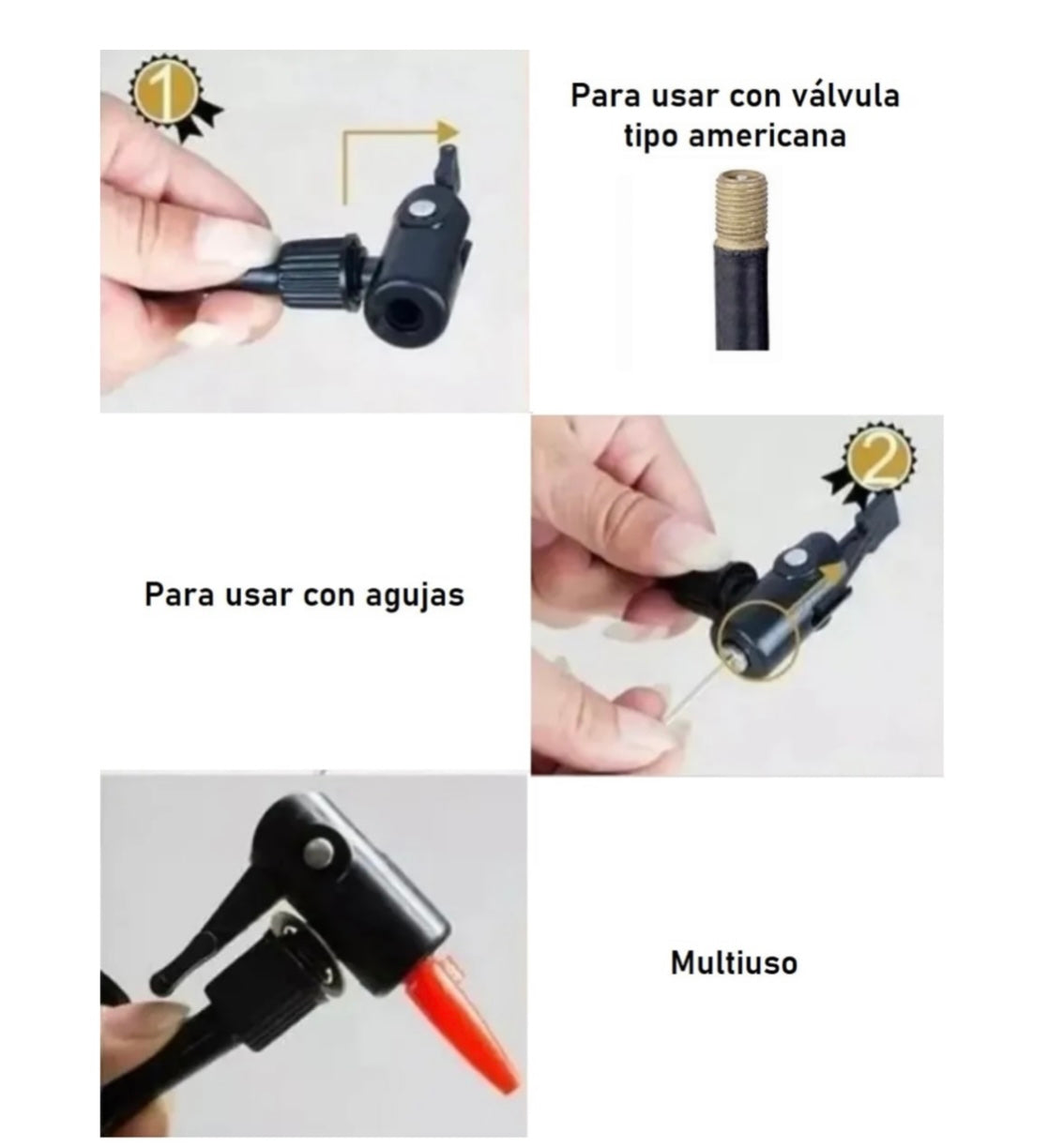 Bomba portátil de inflado multiuso T140 - foto 4