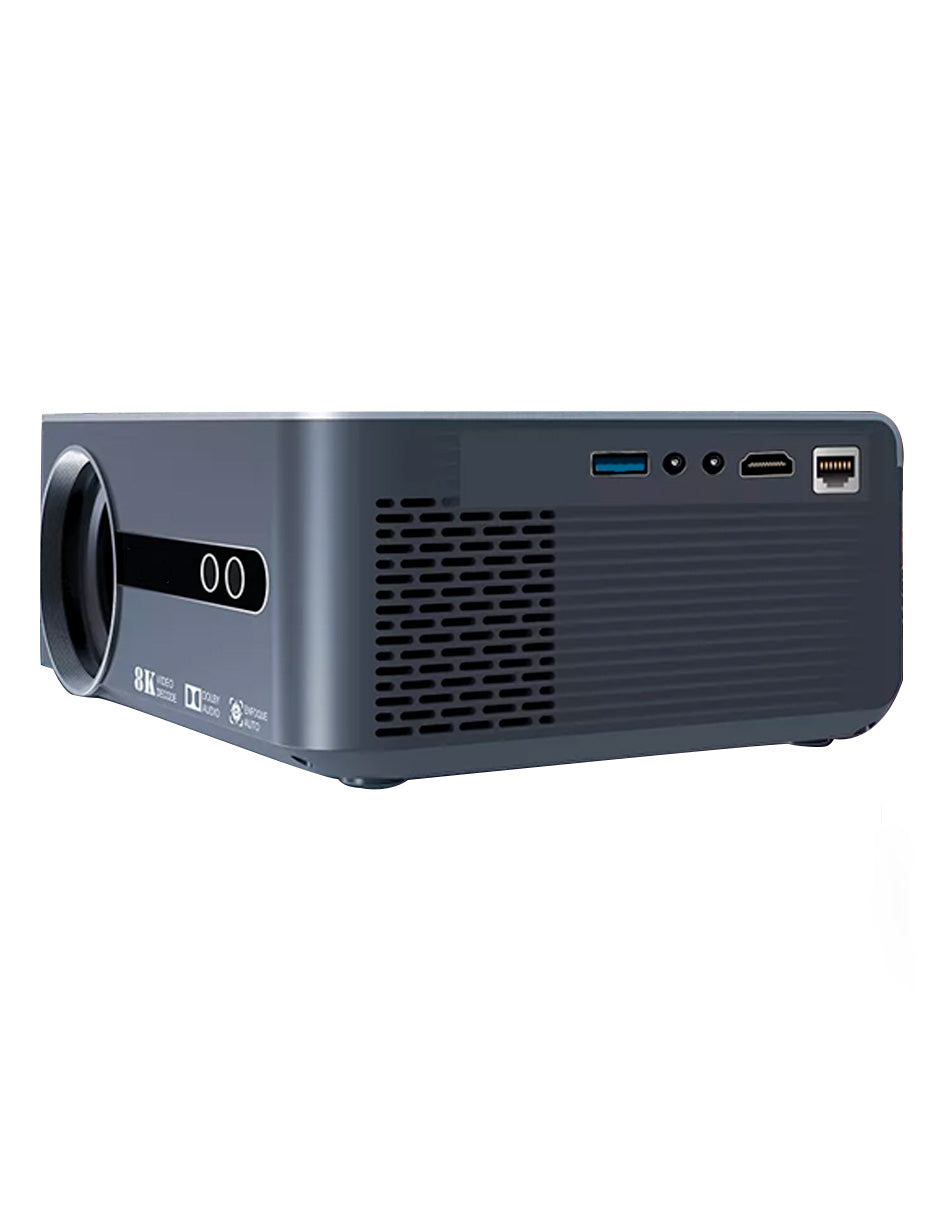 Combo Proyector Petukita Box T1 con Android 9.0 + Bocinas Con Luces Rgb Led