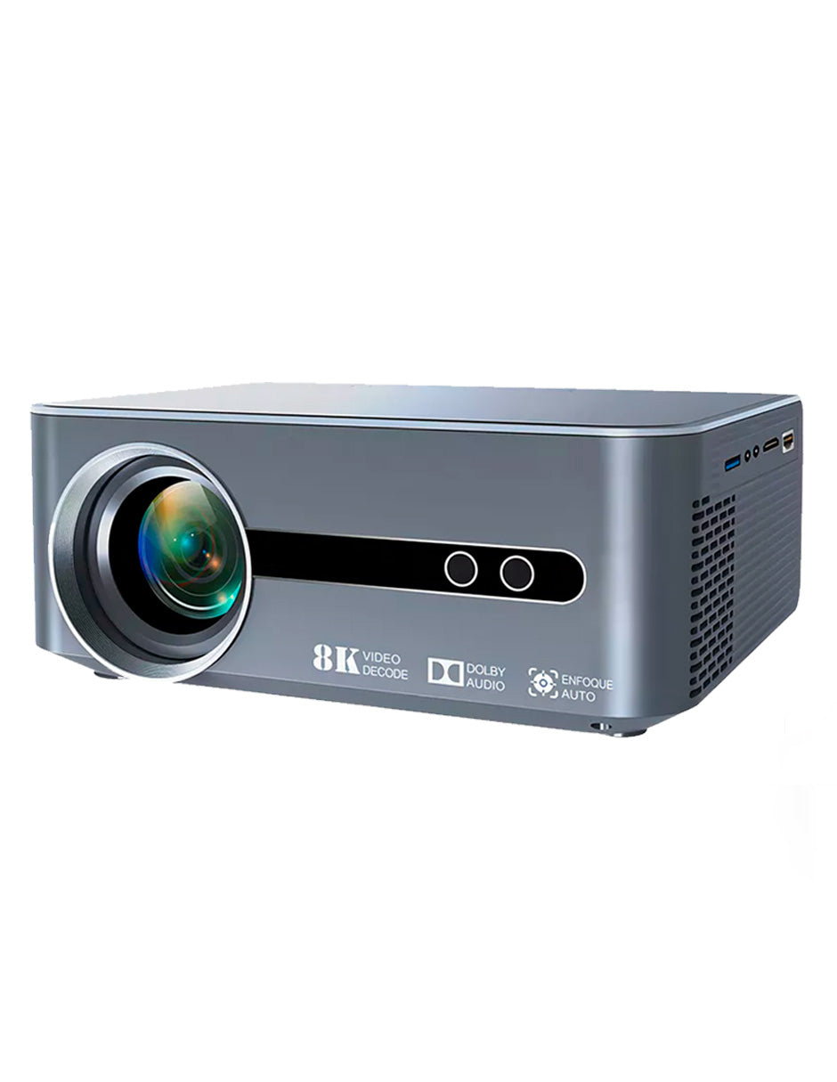 Combo Proyector Petukita Box T1 con Android 9.0 + Bocinas Con Luces Rgb Led