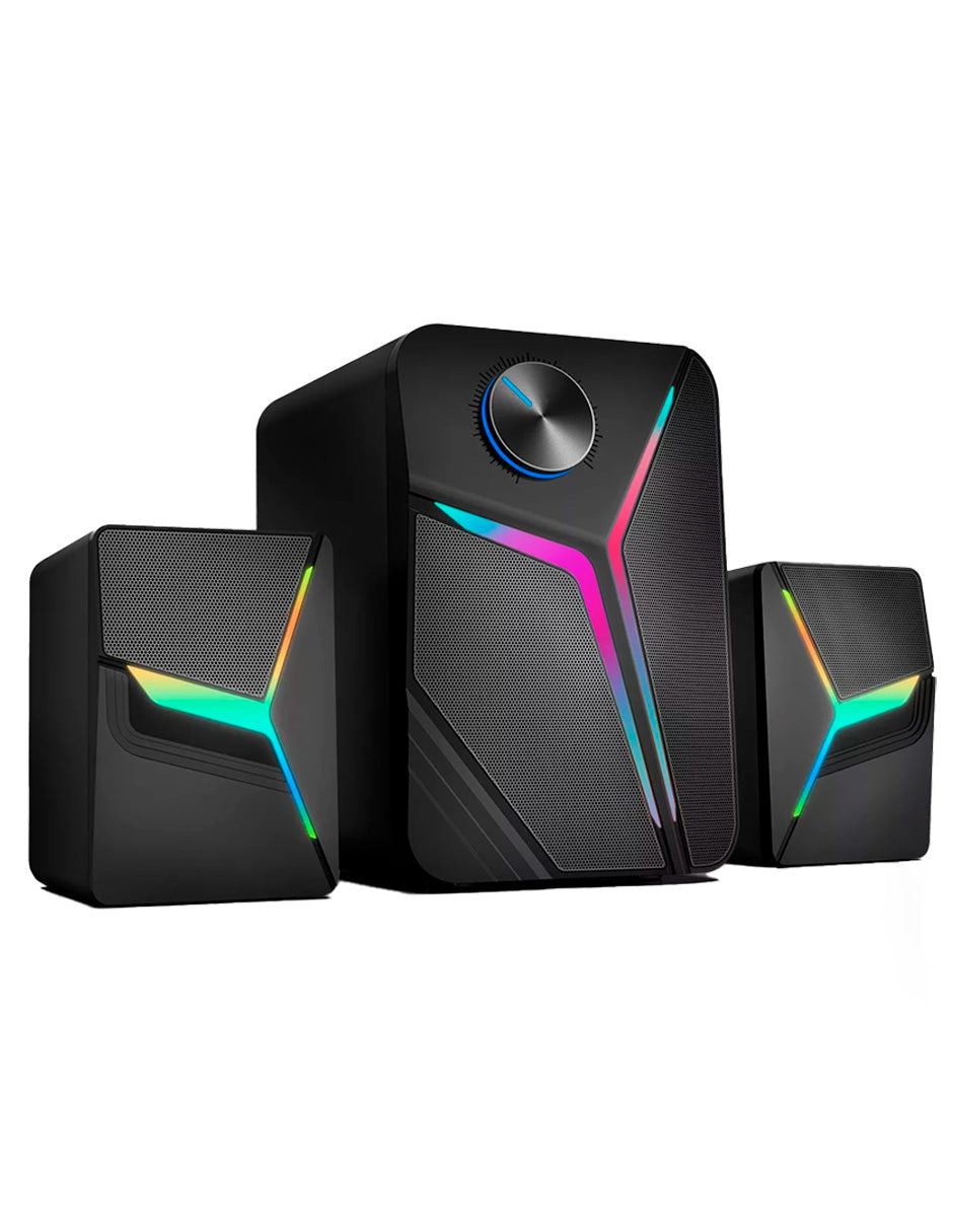 Combo Proyector Petukita Box T1 con Android 9.0 + Bocinas Con Luces Rgb Led