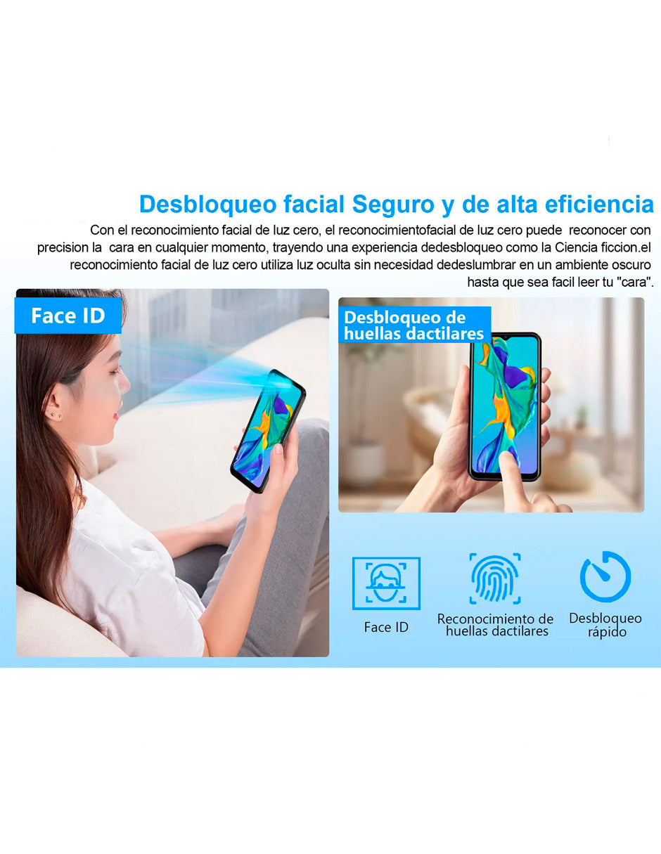 SmartPhone V60 Pro con Android 10 128 gb 6gb Ram 4800 mAh Negro