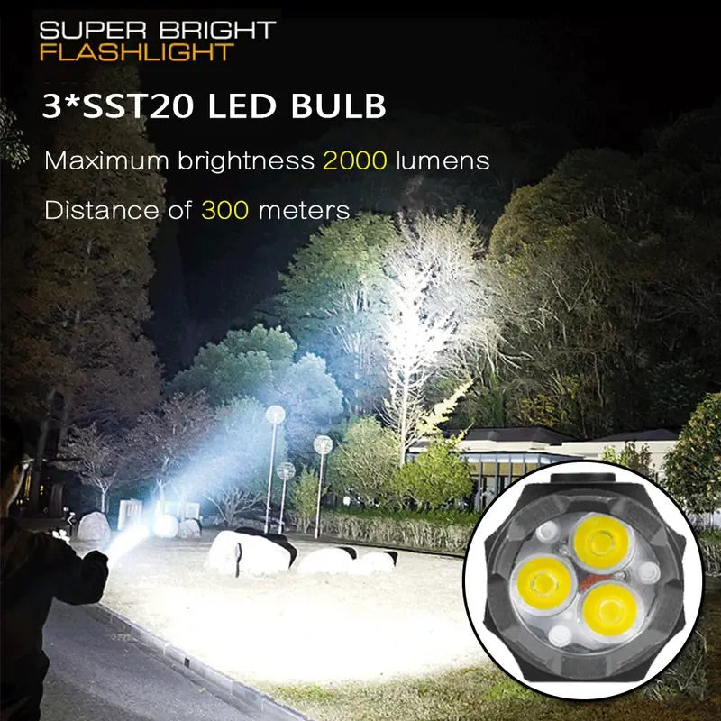 Linterna LED resistente al agua con control de carga, modelo VOG129 - foto 5