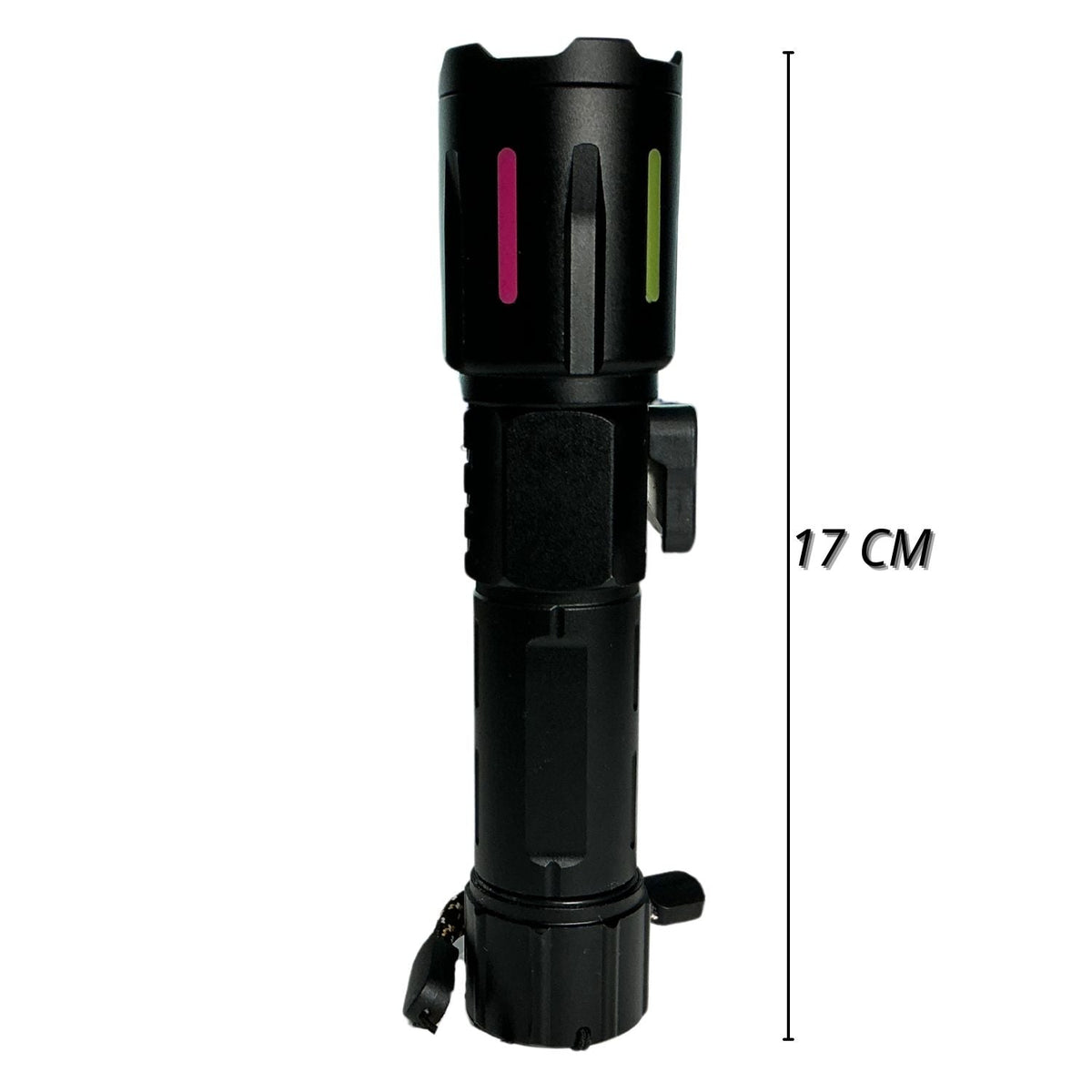 Linterna táctica recargable con pila 21700, 5 modos, zoom y USB-C WL26 - foto 3