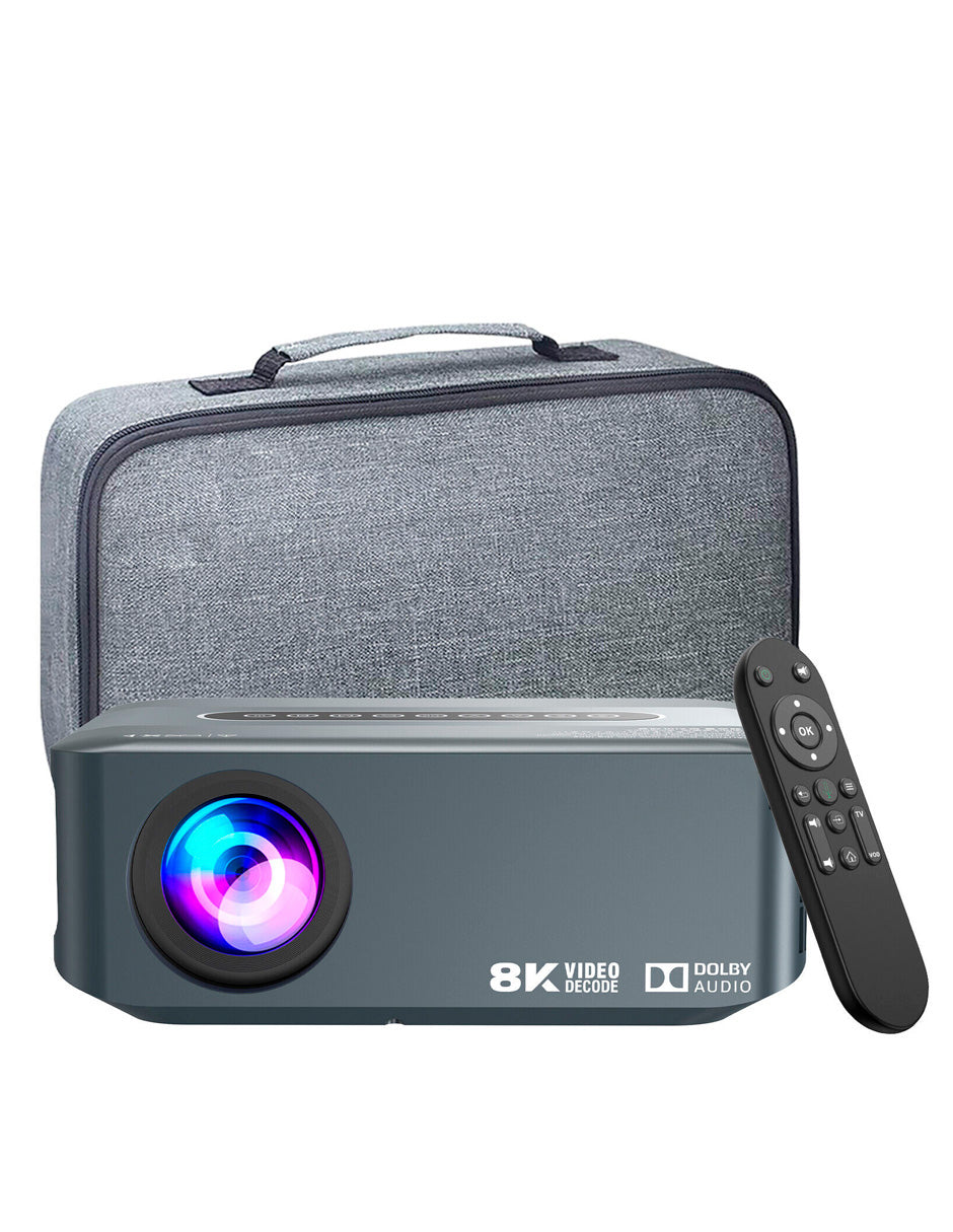 Proyector Petukita Box X1 con Android / Wifi Full hd Gris