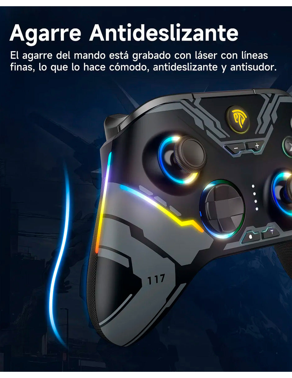 Mando Inalámbrico X15 2.0 Bluetooth inalámbrico Gamepad Negro