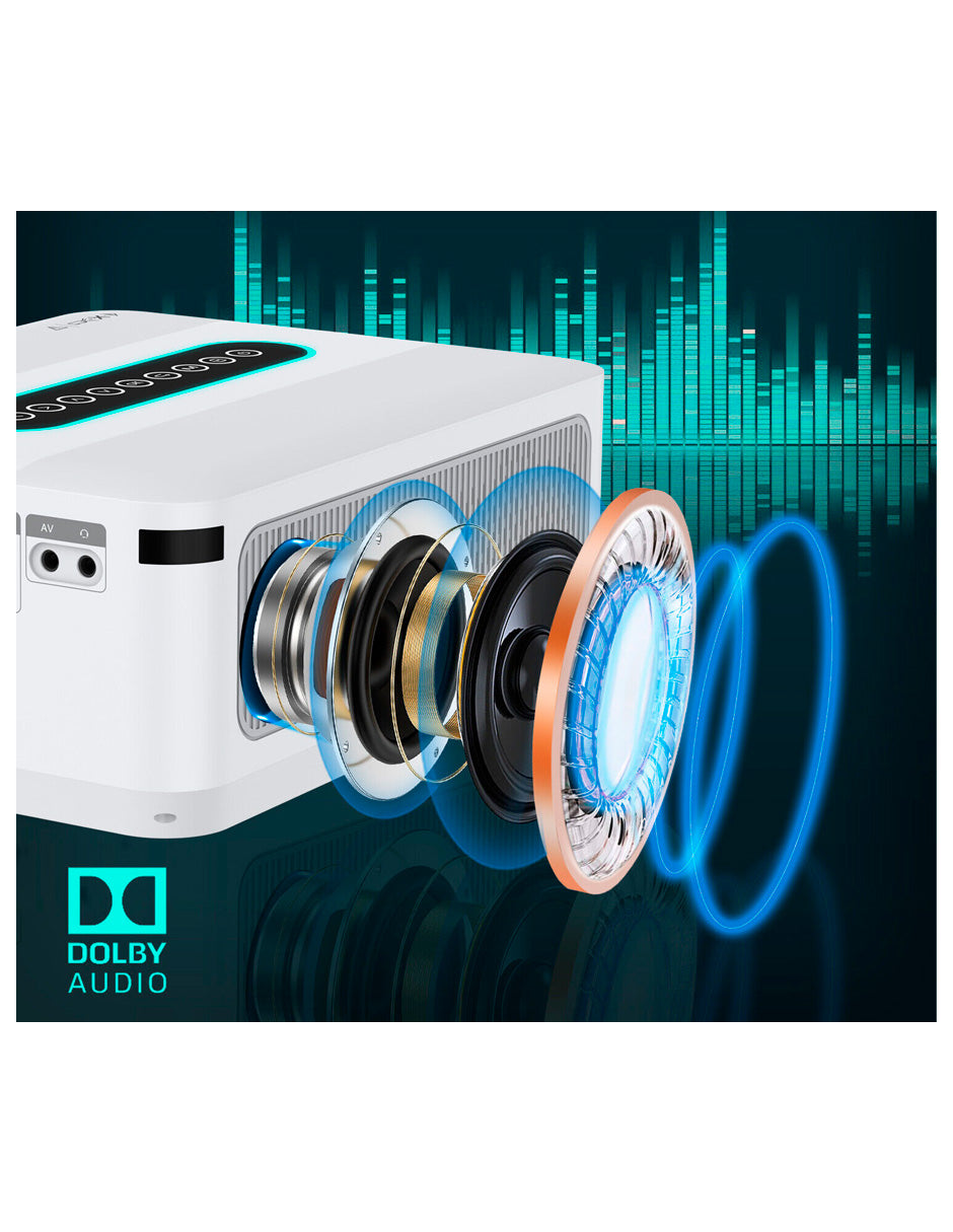 Proyector Petukita Box X1 con Android / Wifi Full hd White