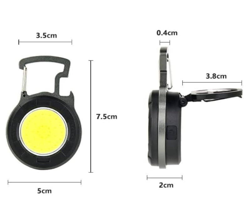 Linterna LED de 4 pasos con luz blanca y roja y destapador XBD-002 - foto 5