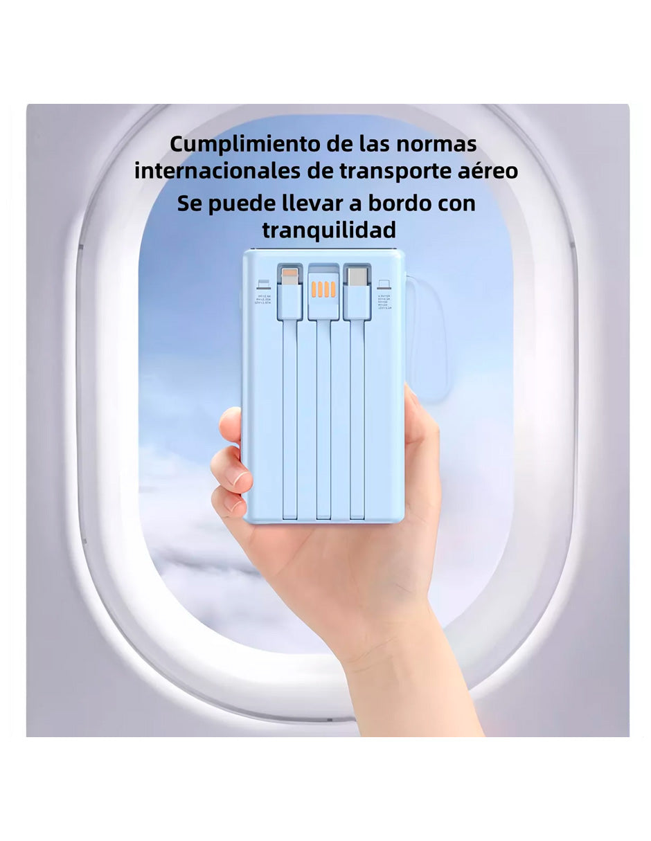Power Bank Petukita Box 20000 mah Batería Portátil Multi-Compatible