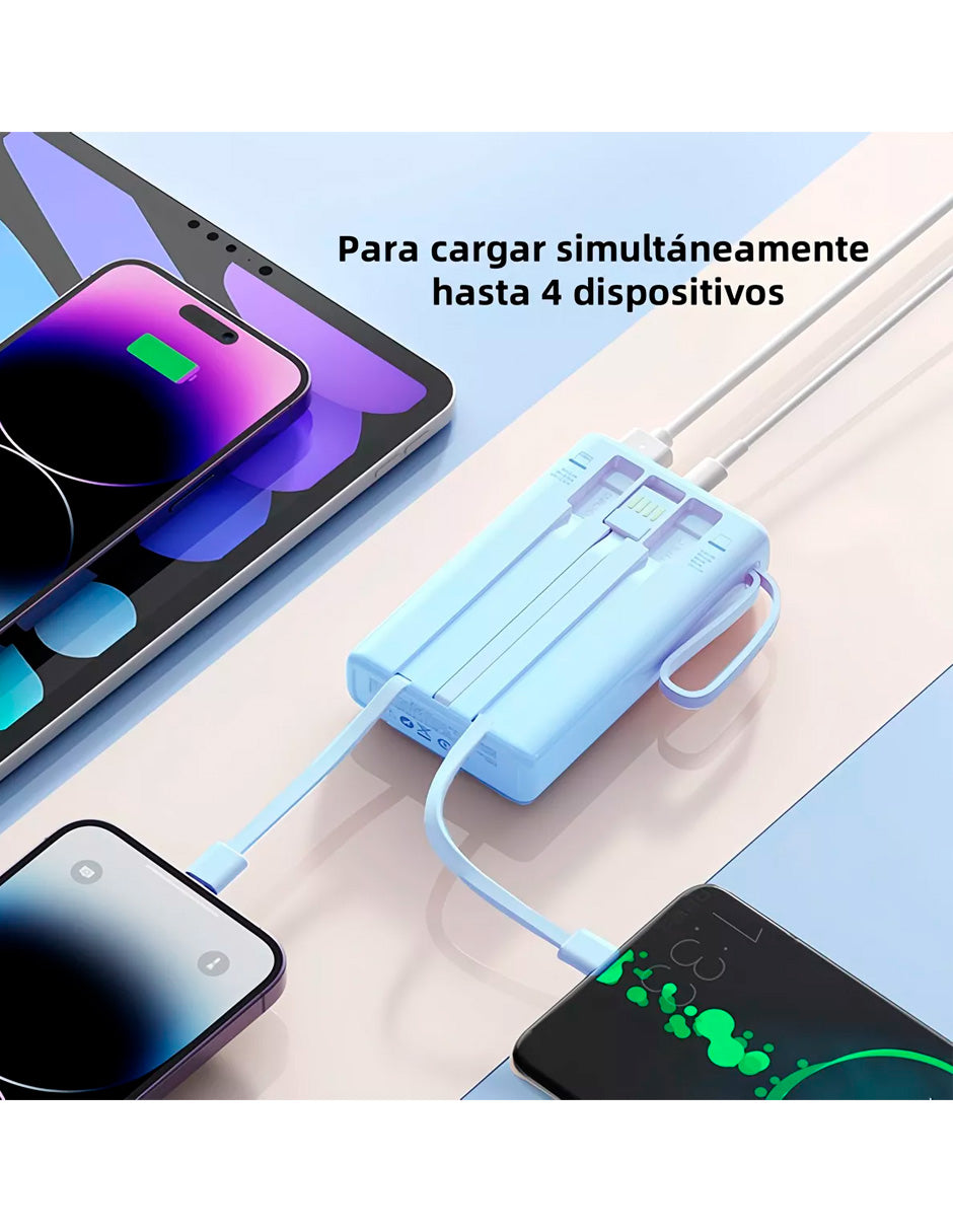 Power Bank Petukita Box 20000 mah Batería Portátil Multi-Compatible