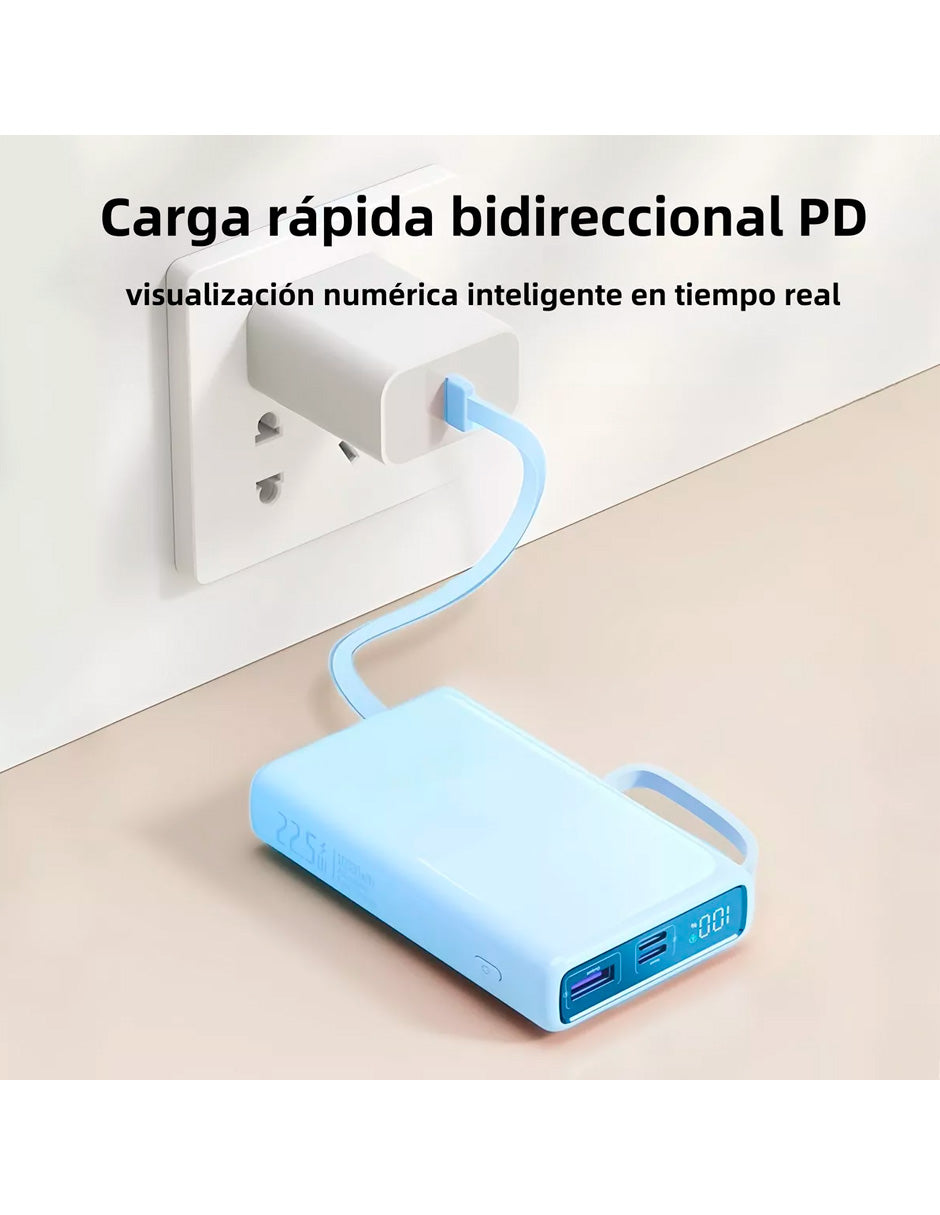 Power Bank Petukita Box 20000 mah Batería Portátil Multi-Compatible