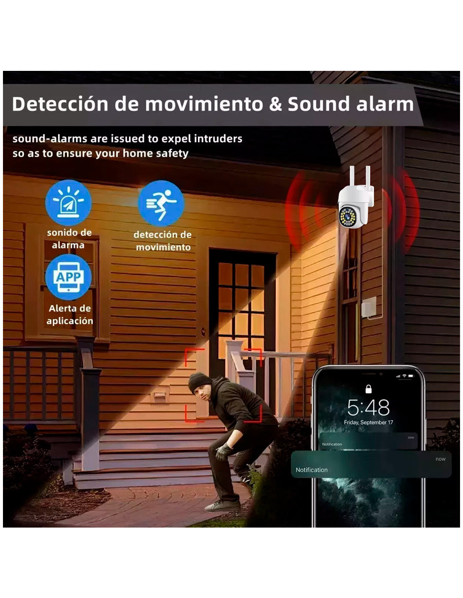 2pcs Cámara De Seguridad Petukita Box YI- 280 Wifi/Hd 2mp
