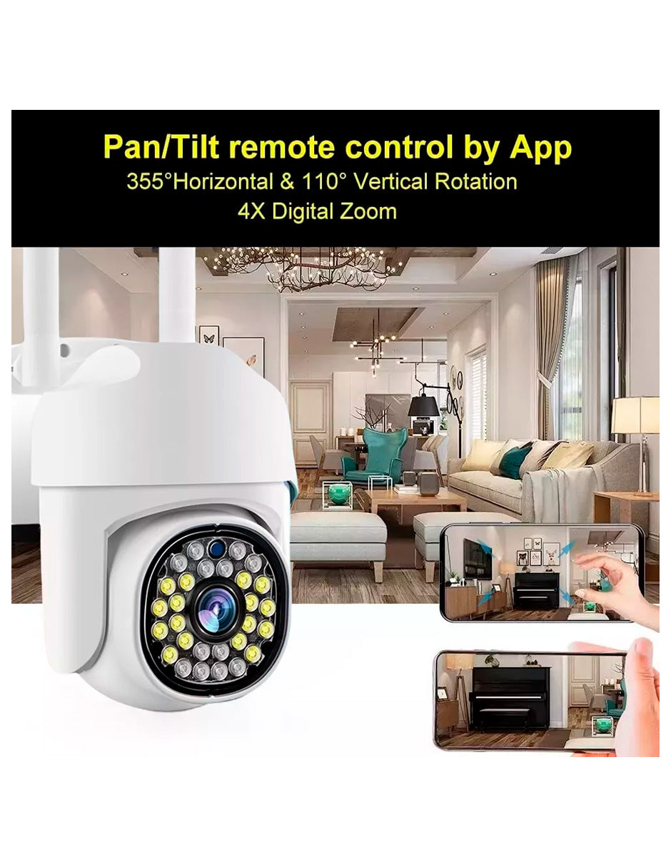 2pcs Cámara De Seguridad Petukita Box YI- 280 Wifi/Hd 2mp