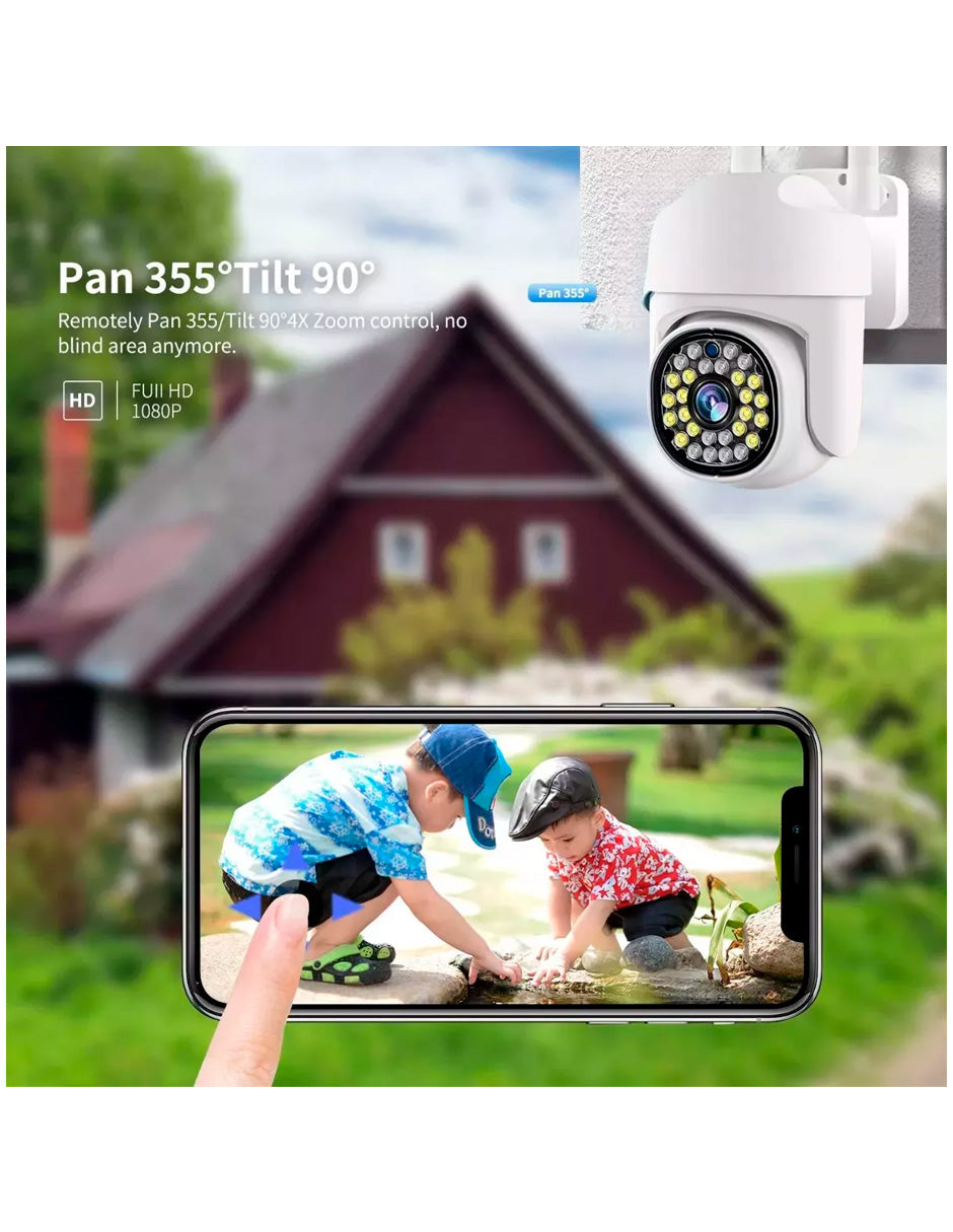 2pcs Cámara De Seguridad Petukita Box YI- 280 Wifi/Hd 2mp