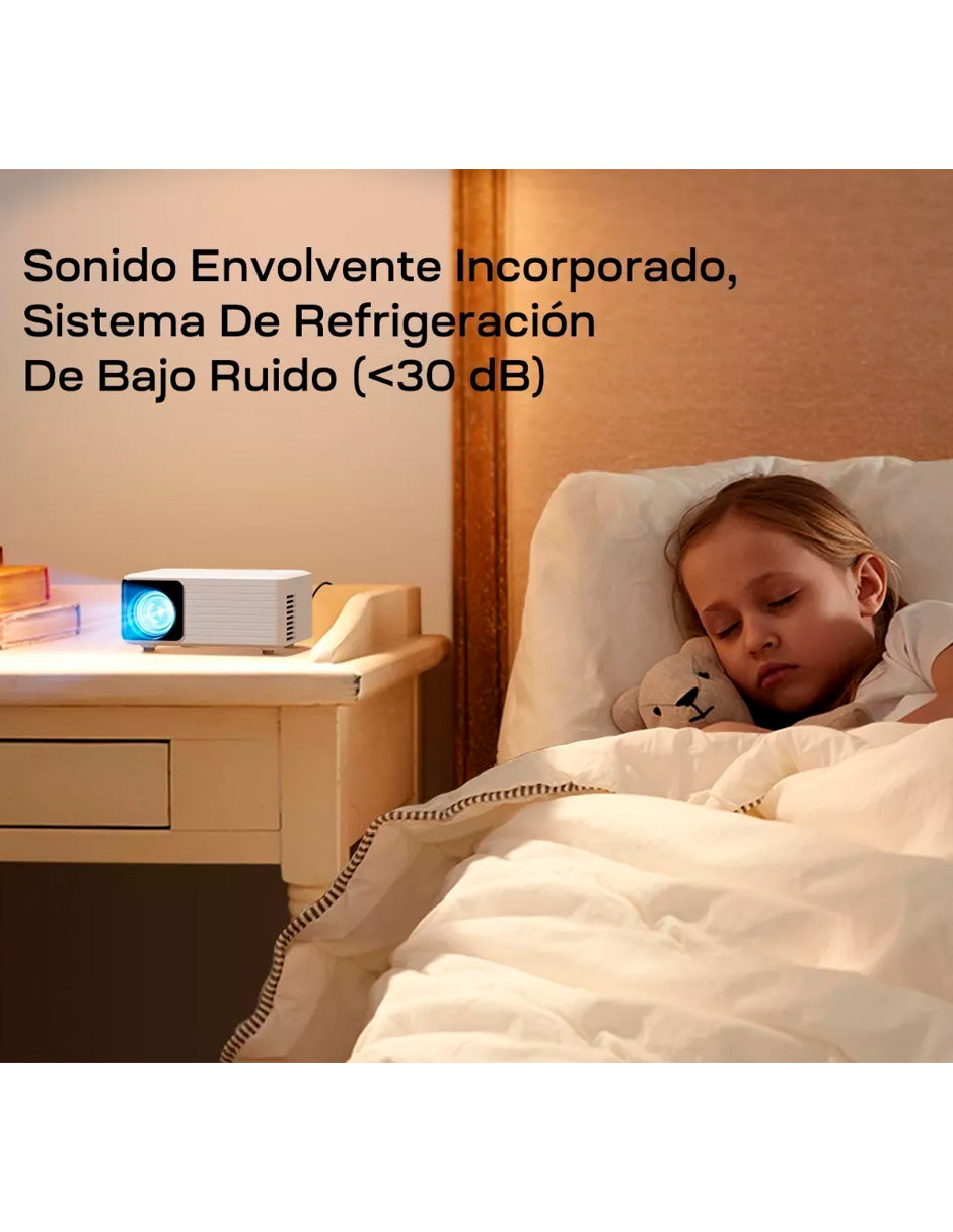 Proyector Portátil Mini YOTT Petukita Box Luz Led