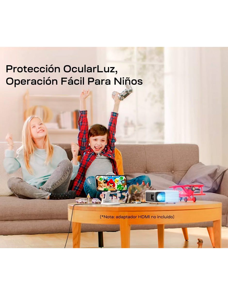 Proyector Portátil Mini YOTT Petukita Box Luz Led