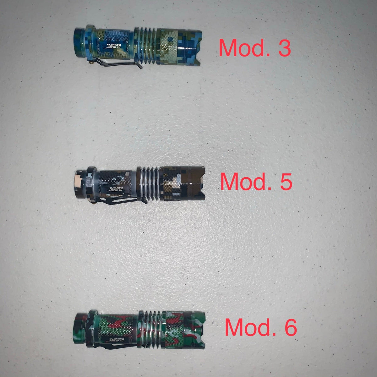 Mini linterna táctica de 1000 lúmenes con LED CREE Q5 y zoom - foto 6