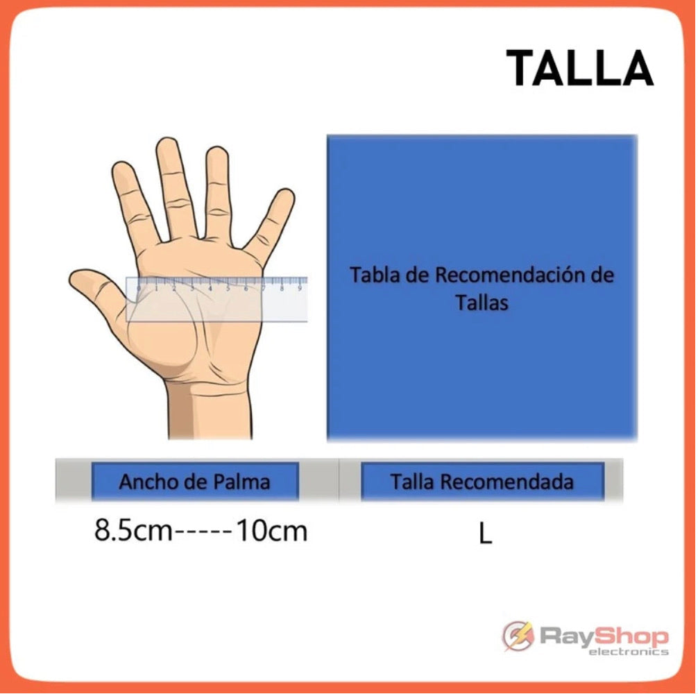Guantes para moto Touch con refuerzo en nudillos y palma antideslizante - foto 3