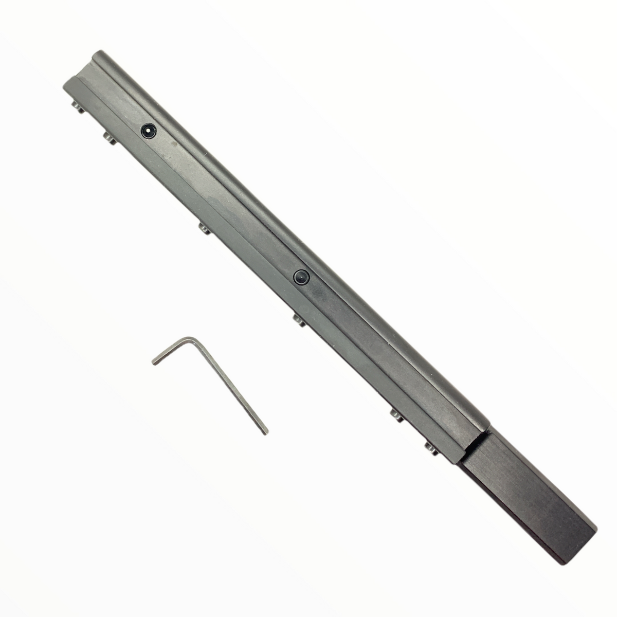Riel Picatinny de 26 cm para adaptar accesorios en armas largas PJ323 - foto 4