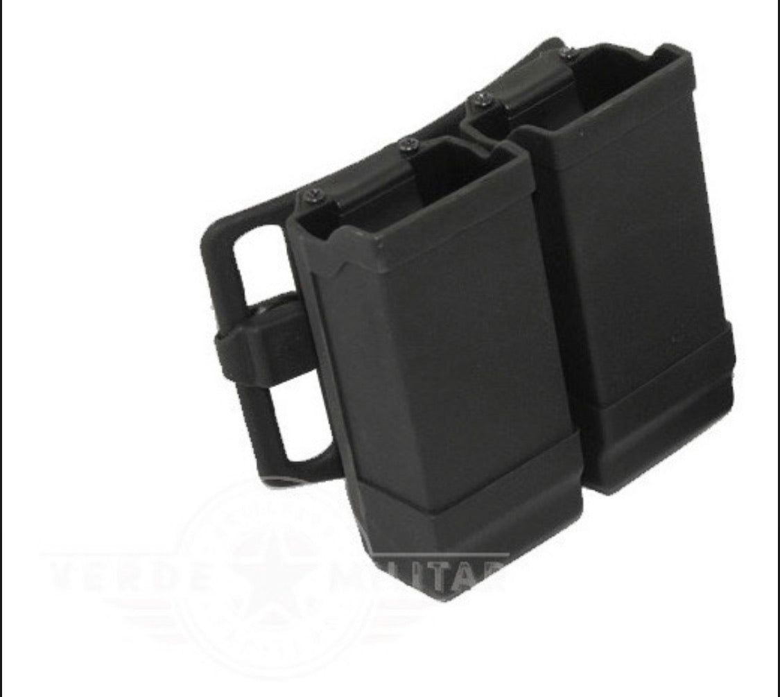 Porta cargador doble rígido para Glock con cinturón - foto 5