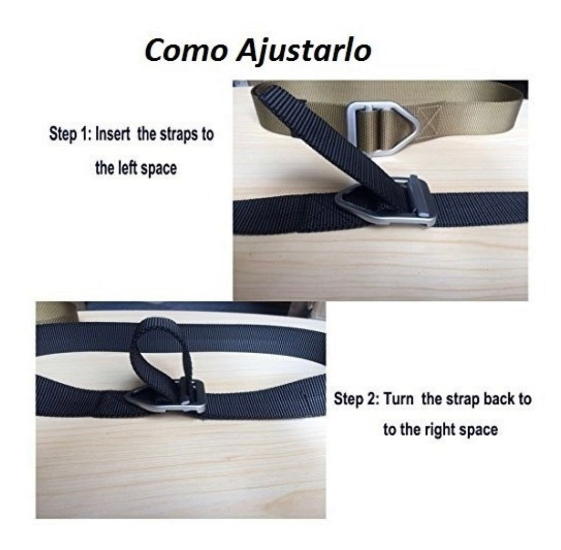 Cinturón táctico militar con hebilla triangular dentada X232 - foto 6