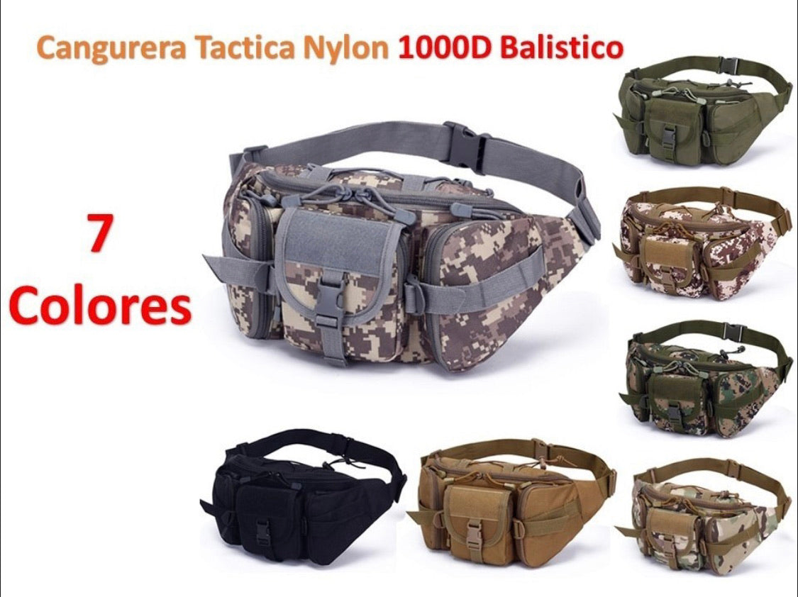 Cangurera táctica militar impermeable con sistema MOLLE - foto 7
