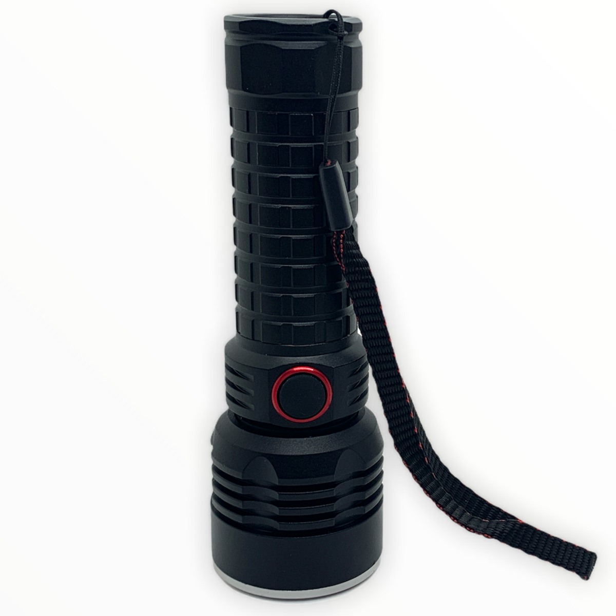 Linterna LED T6 con zoom, pila 26650, correa y carga USB A730 - foto 2