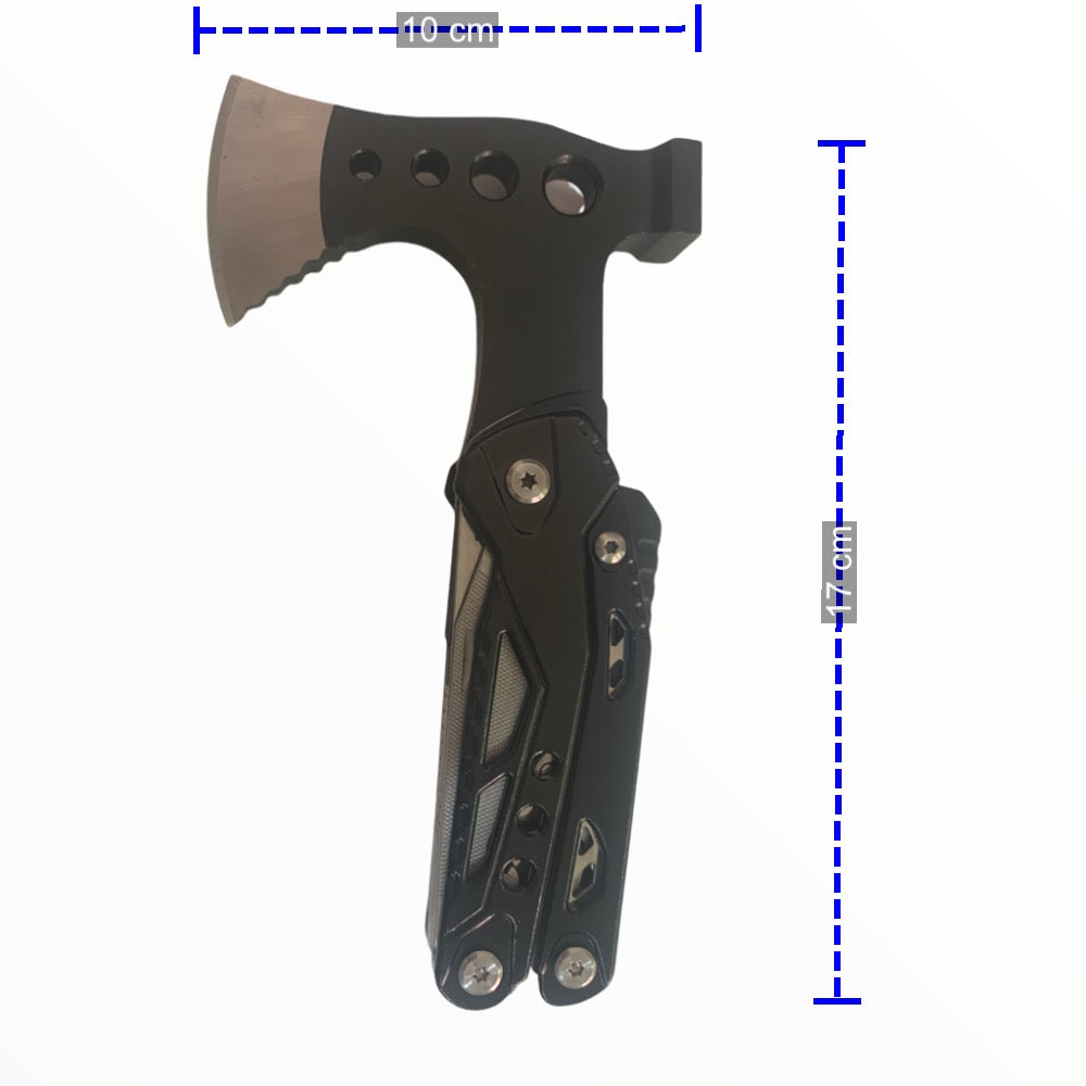 Multiherramienta plegable tipo hacha 6 en 1 con funda F4001 - foto 4