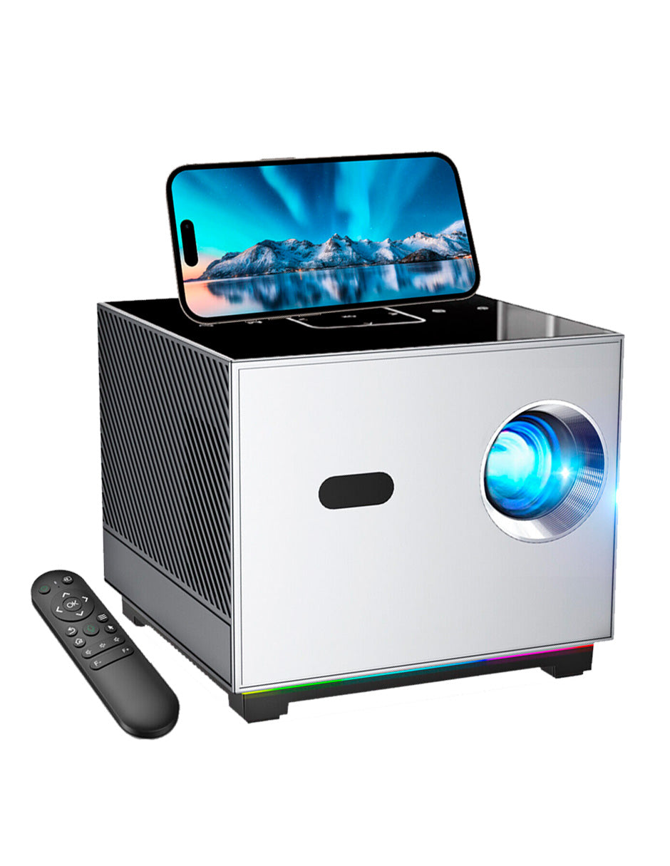 Proyector Square Petukita Box con Android Wifi Hd 1080p con Dolby