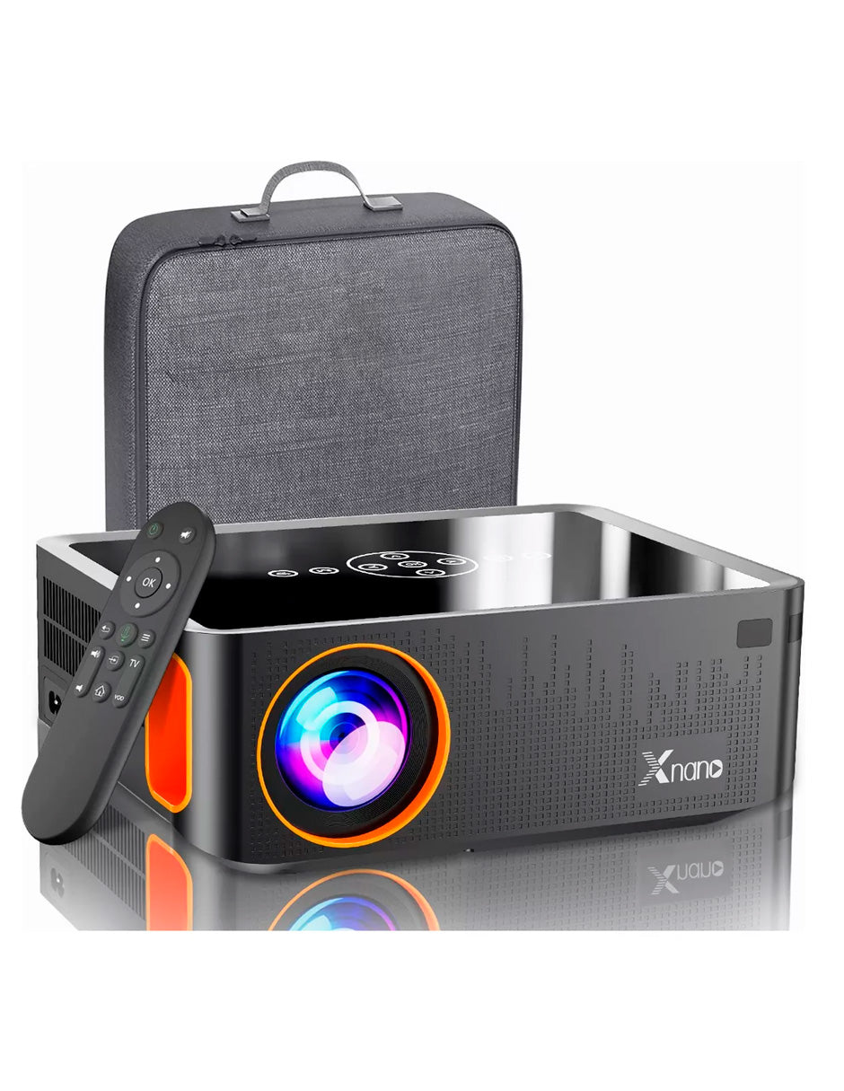 Proyector XNano Petukita Box con Android / Wifi / Full Hd 1080p Naranja