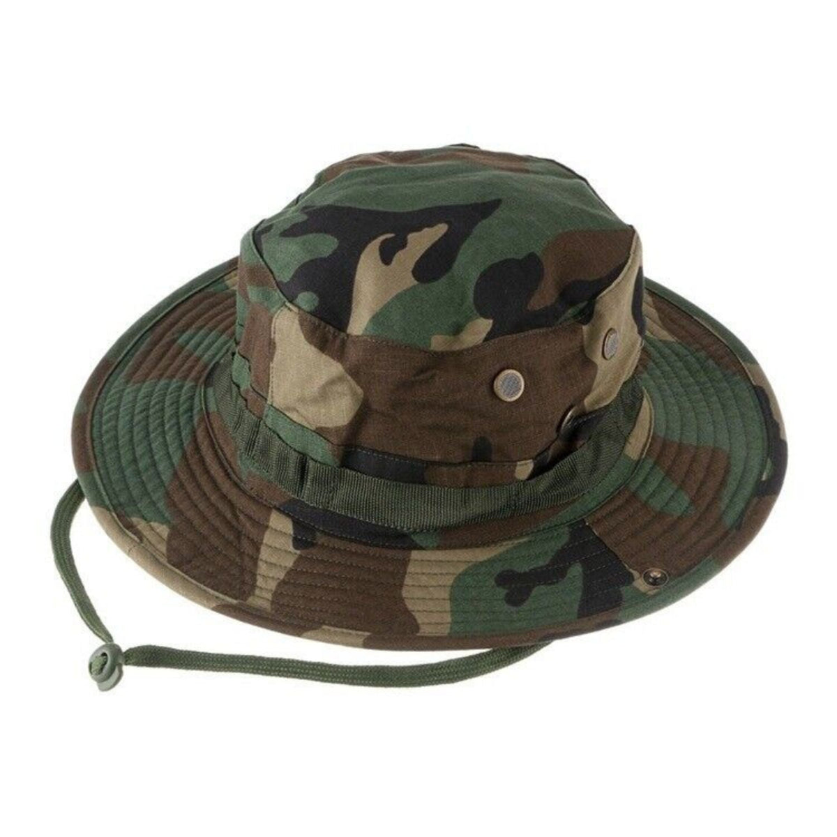 Sombrero boonie táctico ajustable con correa de barbilla - foto 3