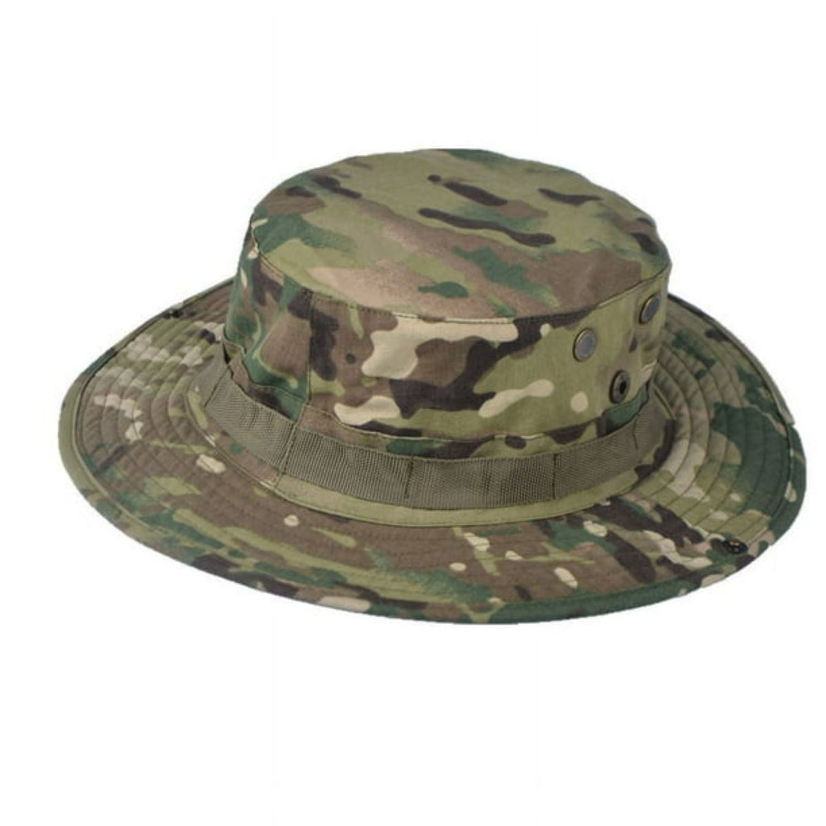 Sombrero boonie táctico ajustable con correa de barbilla - foto 11