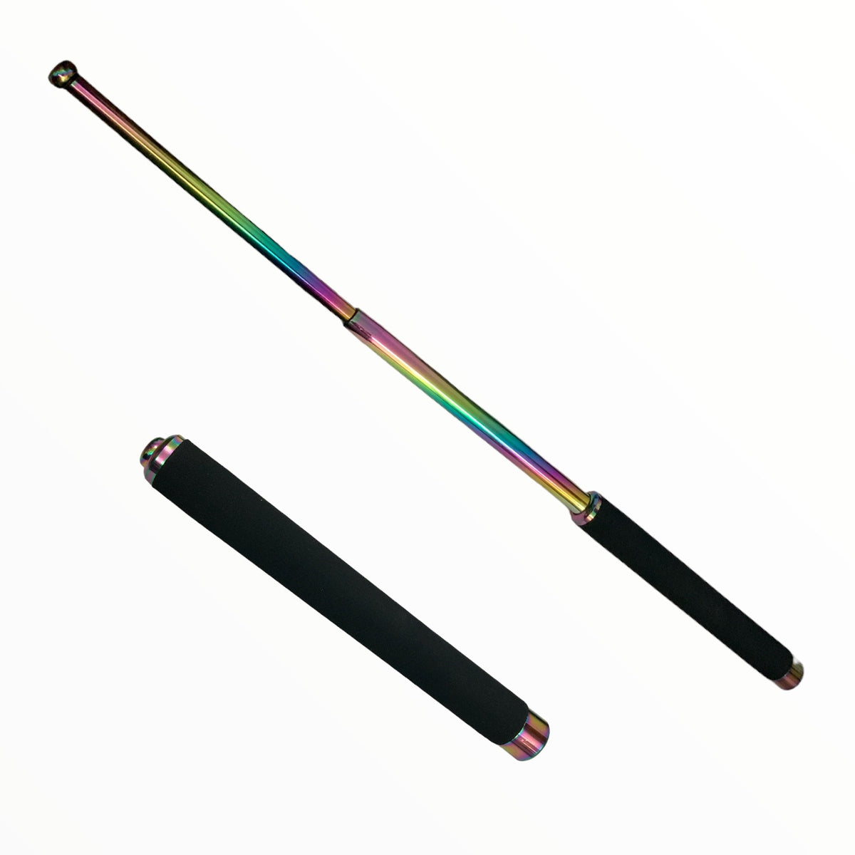 Bastón retráctil extralargo de 63.5 cm con mango de neopreno 133-2 - foto 2