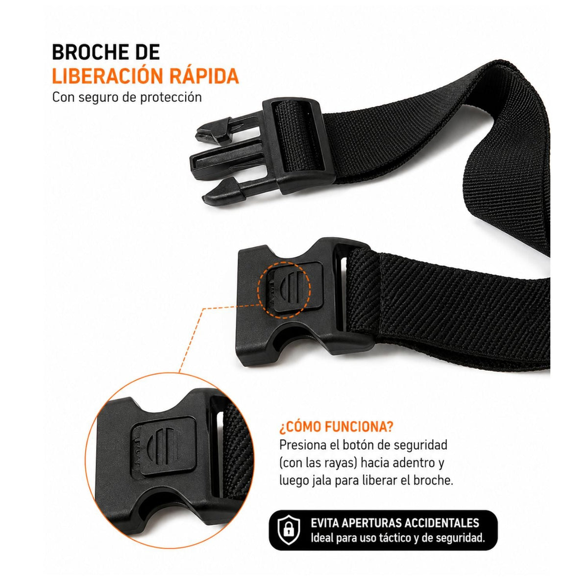 Adaptador de muslo CYTAC Low Ride Belt Loop para fundas compatibles (1P050) - foto 2
