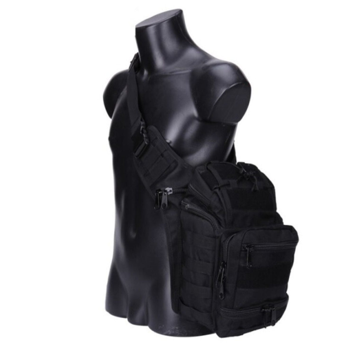 Mochila táctica tipo pechera y cangurera de 9 litros JYB018