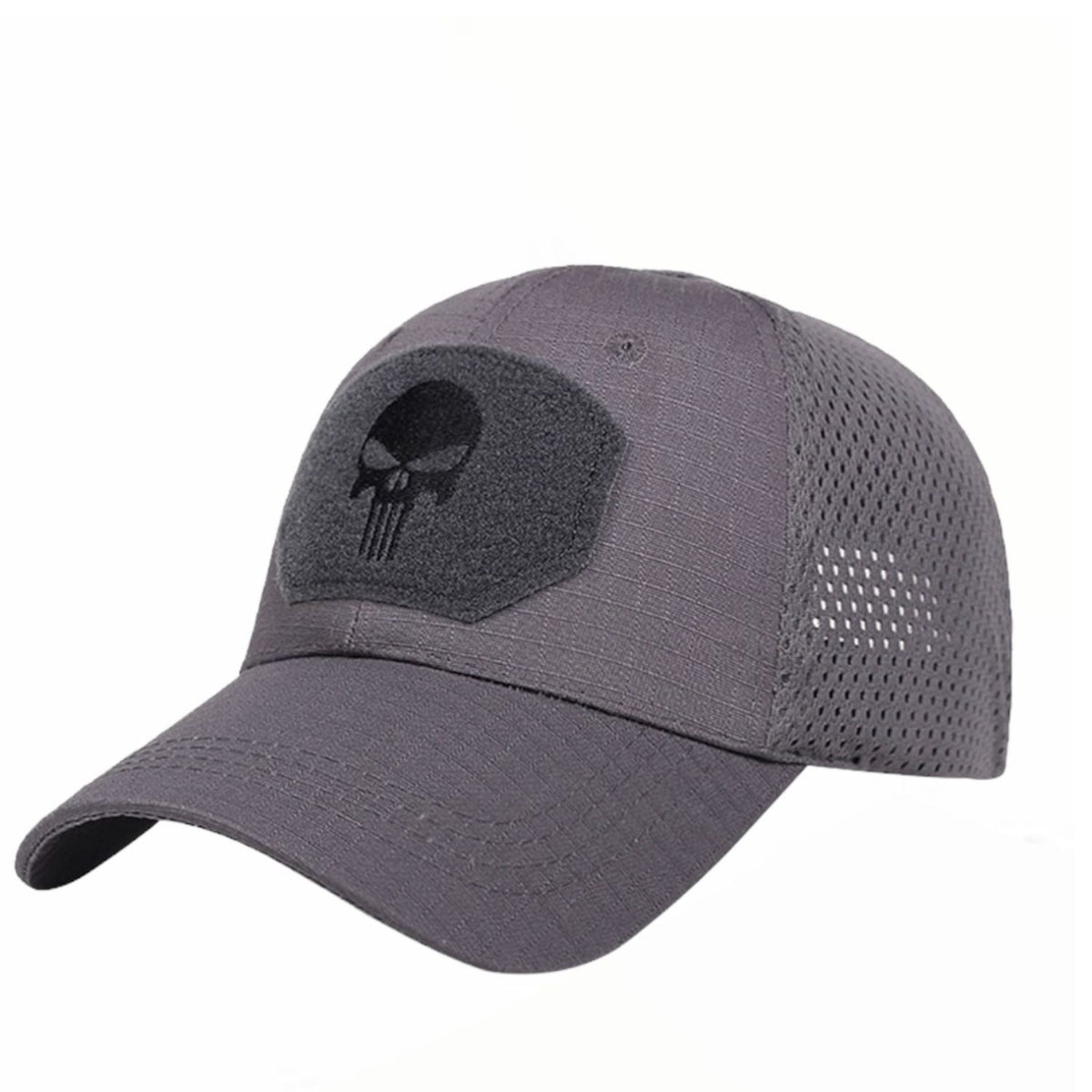 Gorra Punisher con malla y cierre de contactel, modelo GTM - foto 3