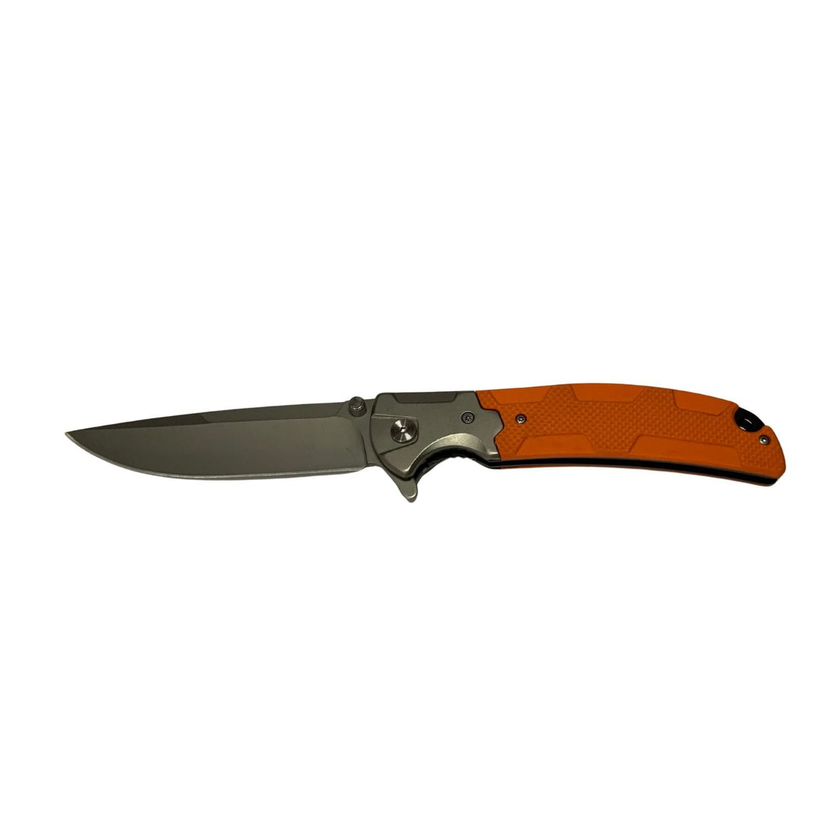 Navaja plegable flipper de 25 cm con mango bicolor madera y negro