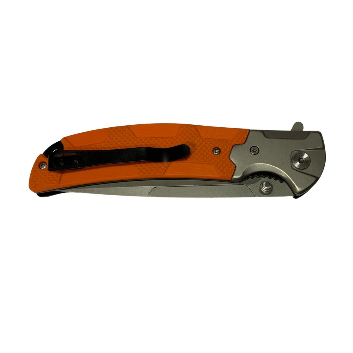 Navaja plegable flipper de 25 cm con mango bicolor madera y negro - foto 3