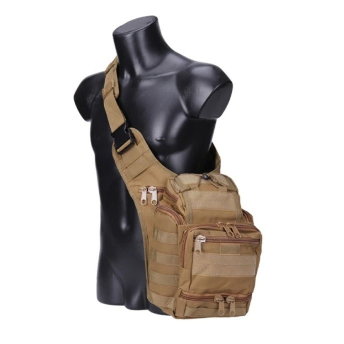 Mochila táctica tipo pechera y cangurera de 9 litros JYB018 - foto 2